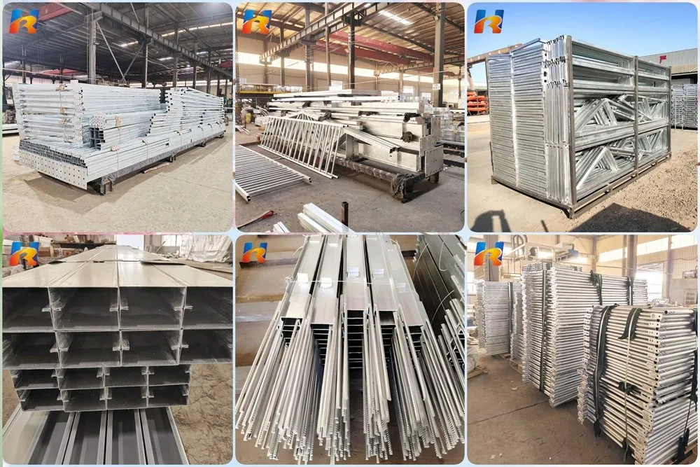 Estructura de acero ligero modular portátil moderna prefabricada material de construcción hogar metalero casa garaje industrial almacén cobertizo casa prefabricada
