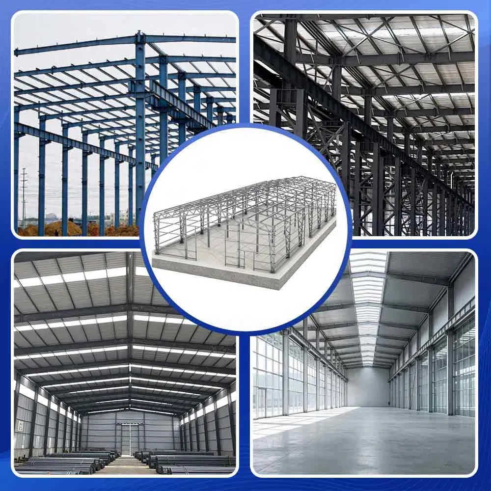 Estructura de acero modular expandible que crece con el negocio en expansión de talleres de fábrica