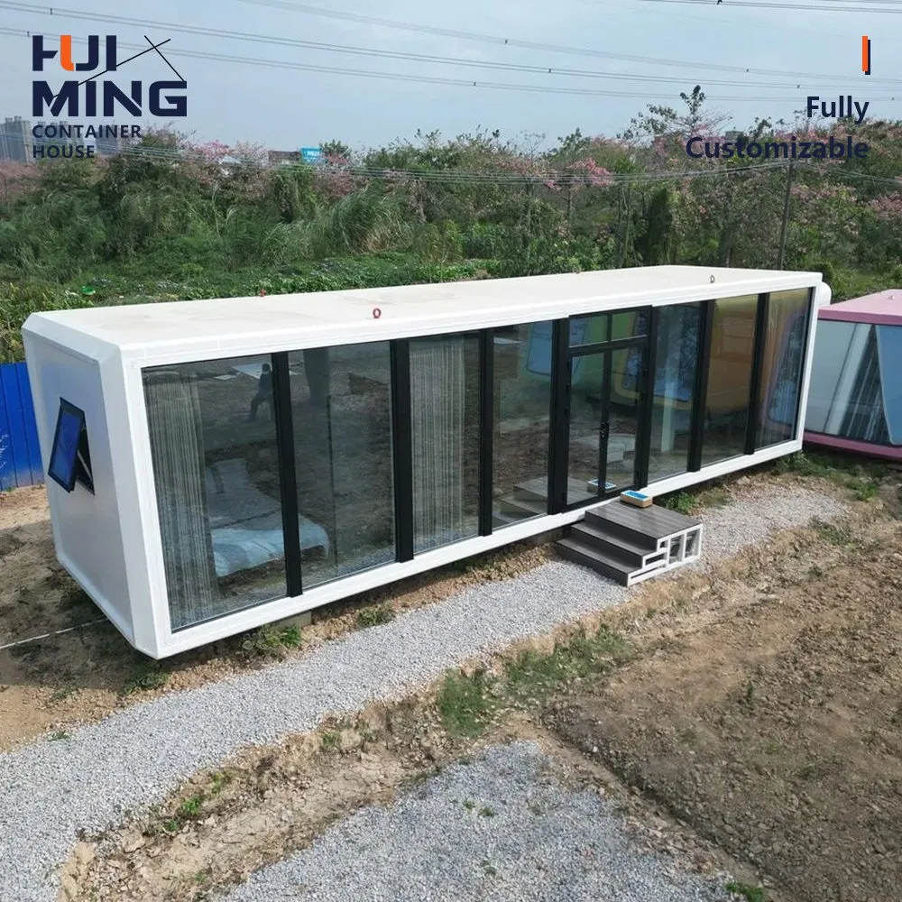 Casa Modular de Ahorro Energético Apple Cabaña Material de Aislamiento Térmico para Regiones Frías y Calientes Espacio de Vida Permanente al Aire Libre en Todas las Estaciones