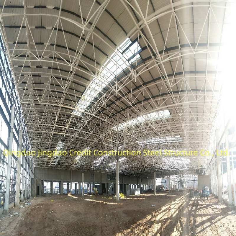 Paneles sándwich de EPS modulares de dos plantas, edificio de taller de fabricación de canal de acero prefabricado, precio de casa 3D para edificio de almacén