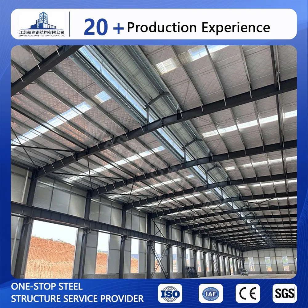 Estructura de acero modular expandible que crece con el negocio en expansión de talleres de fábrica