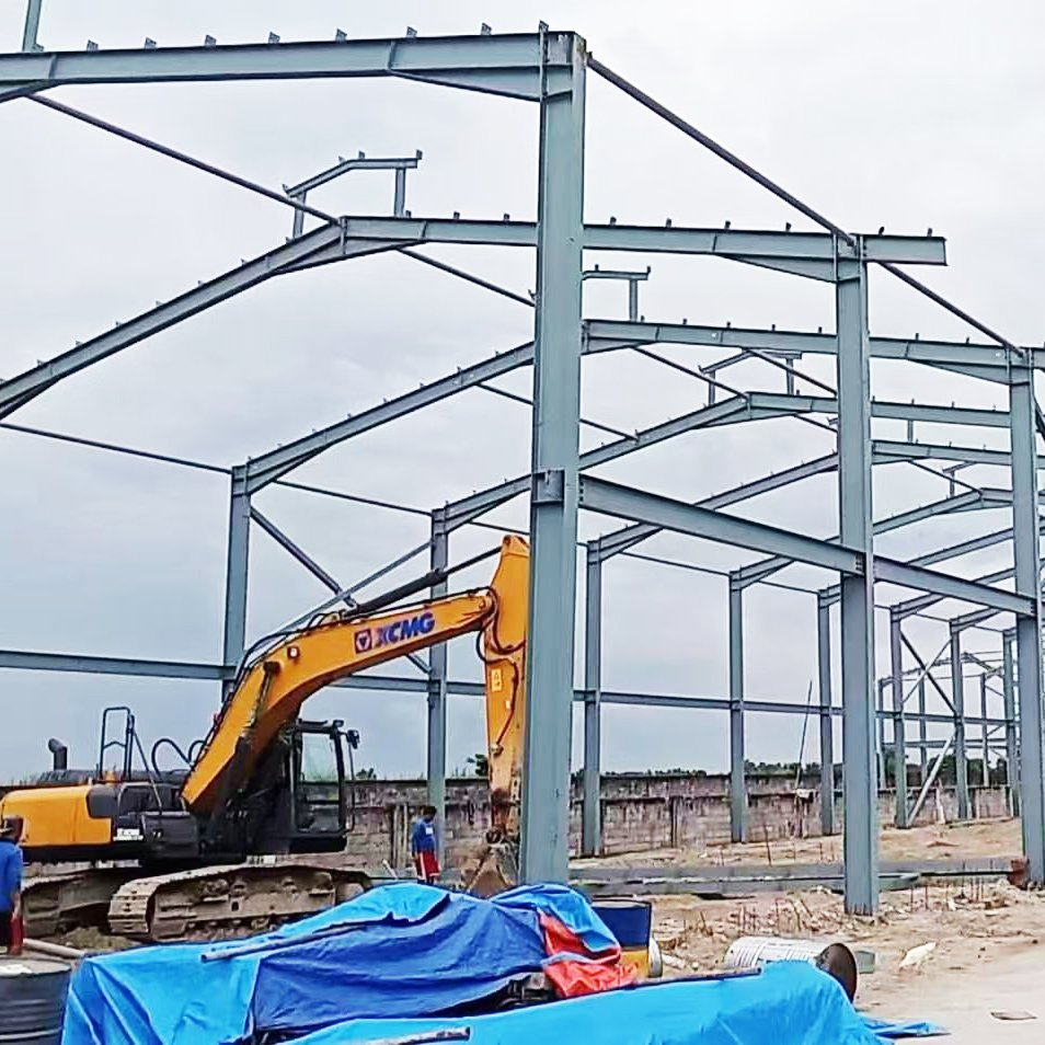 Construcción Modular Prefabricada de Metal Personalizada para Soluciones de Edificación Eficientes, Estructura de Acero de Alta Calidad