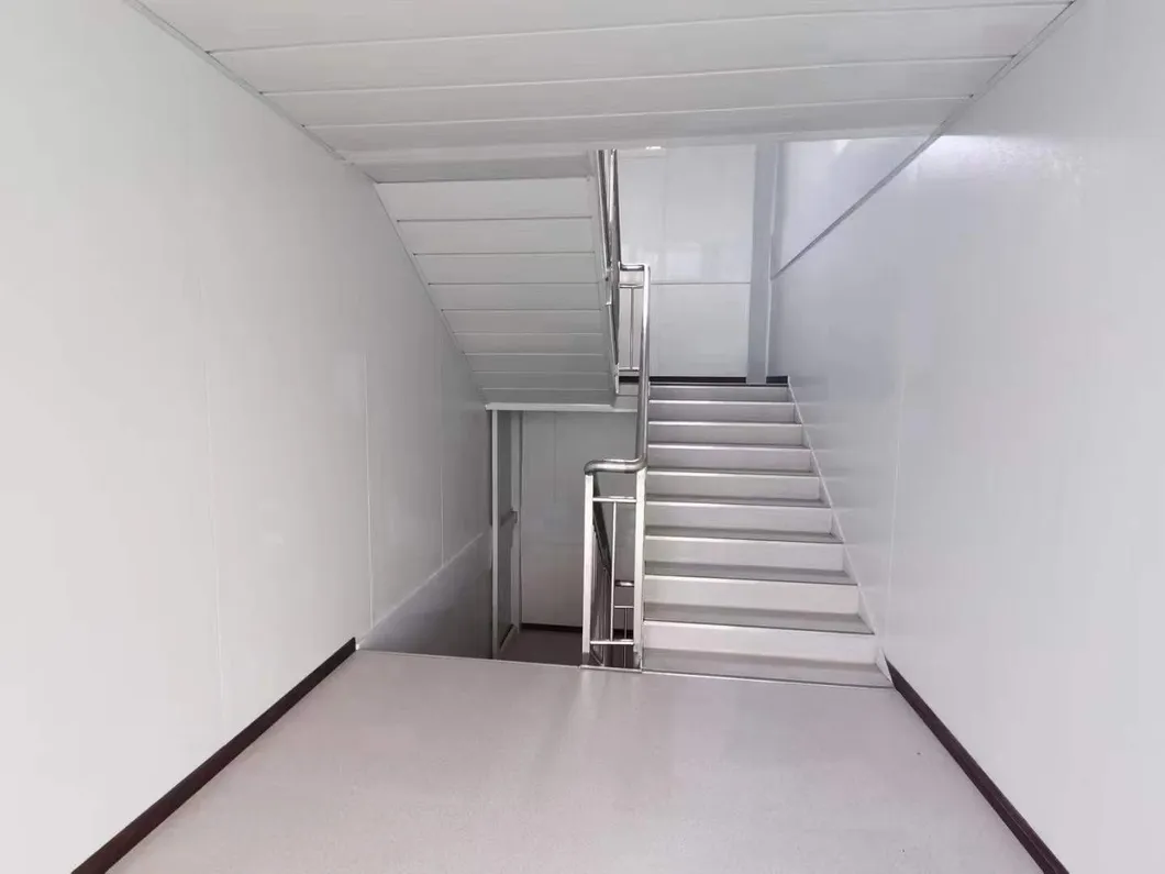 Edificio modular plegable portátil económico para dormitorio y almacén