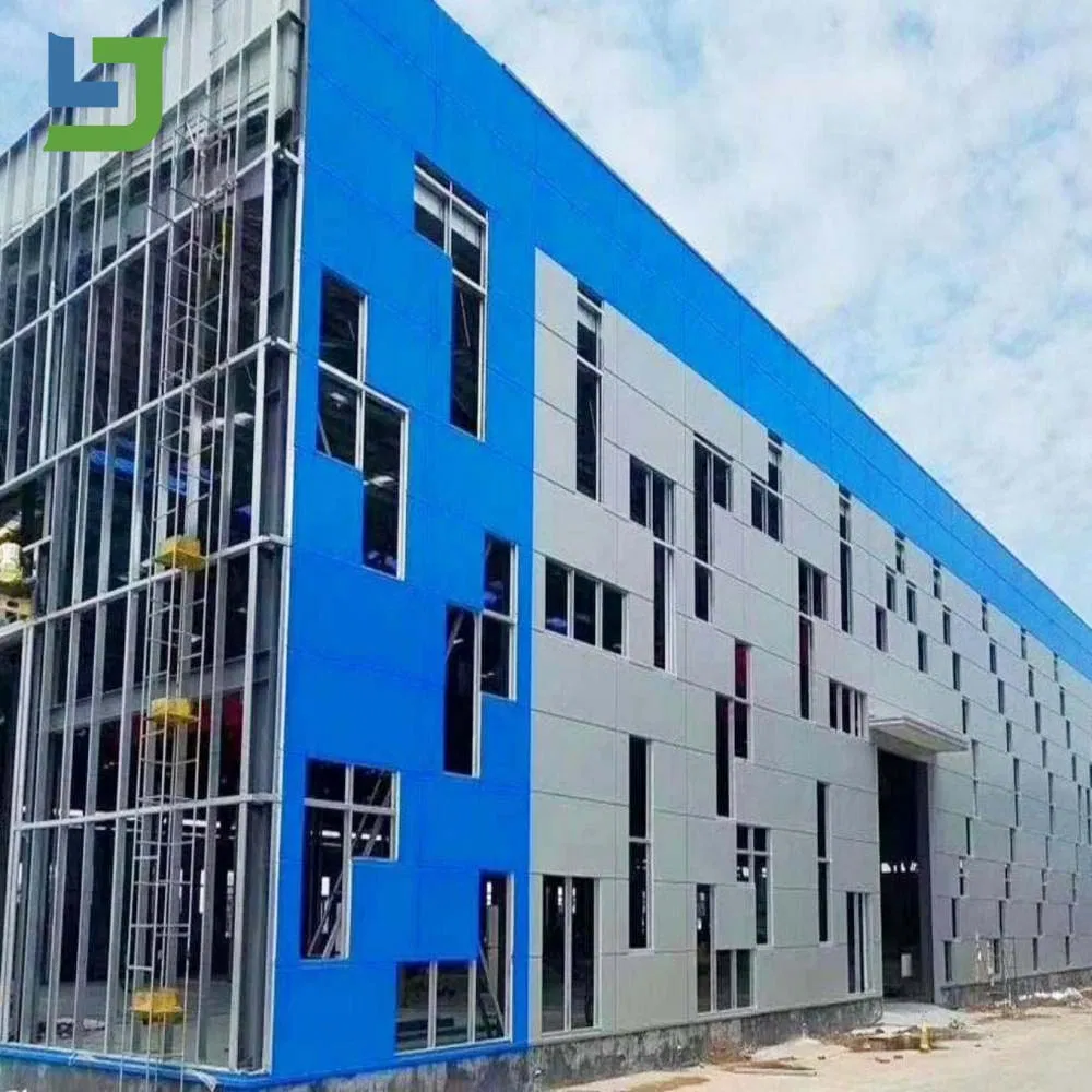 Componentes estructurales de acero con marco modular para edificios prefabricados