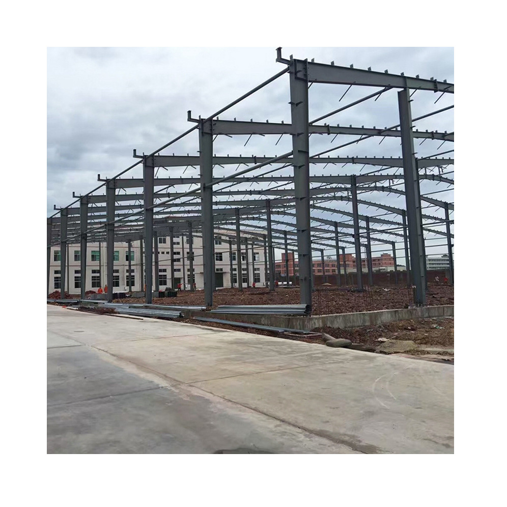 Estructura de Acero para Almacén: Edificio Industrial Prefabricado Modular de Almacenamiento de Alta Carga