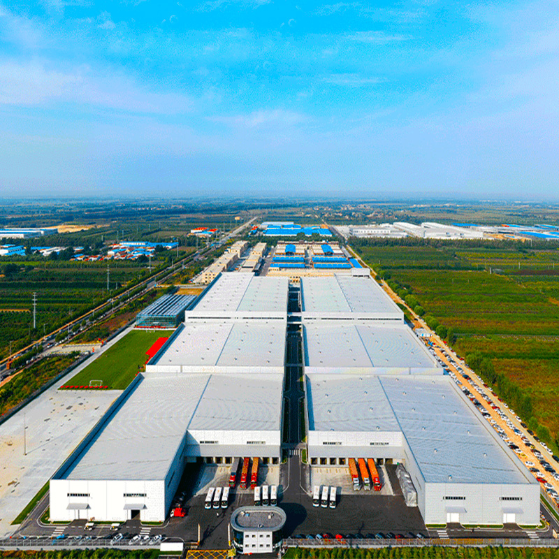 Estructura de acero prefabricada de marco modular para construcción de almacenes