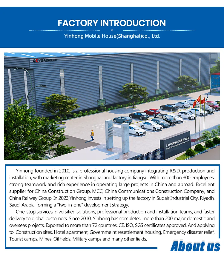 Perfil de empresa edificio modular