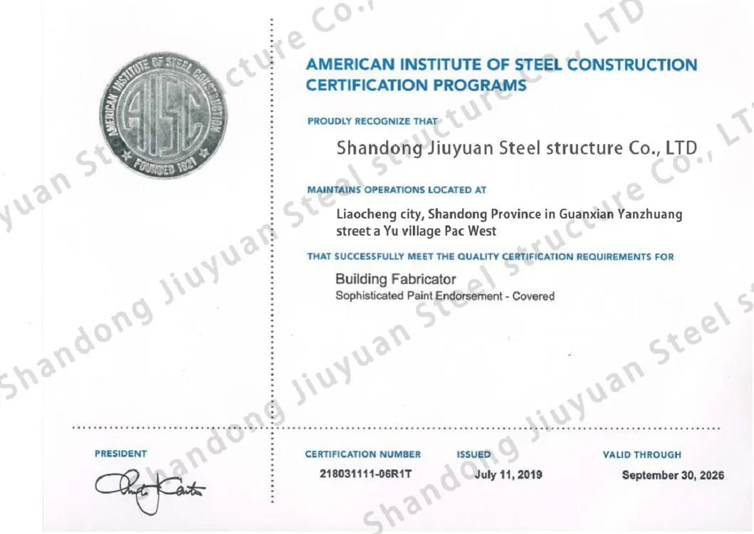 Certificación