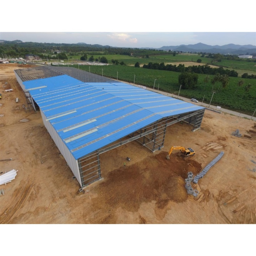 Últimas noticias del fabricante: Edificio modular de acero resistente a terremotos para el procesamiento de agua mineral