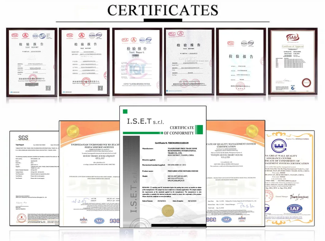 Certificaciones ISO CE