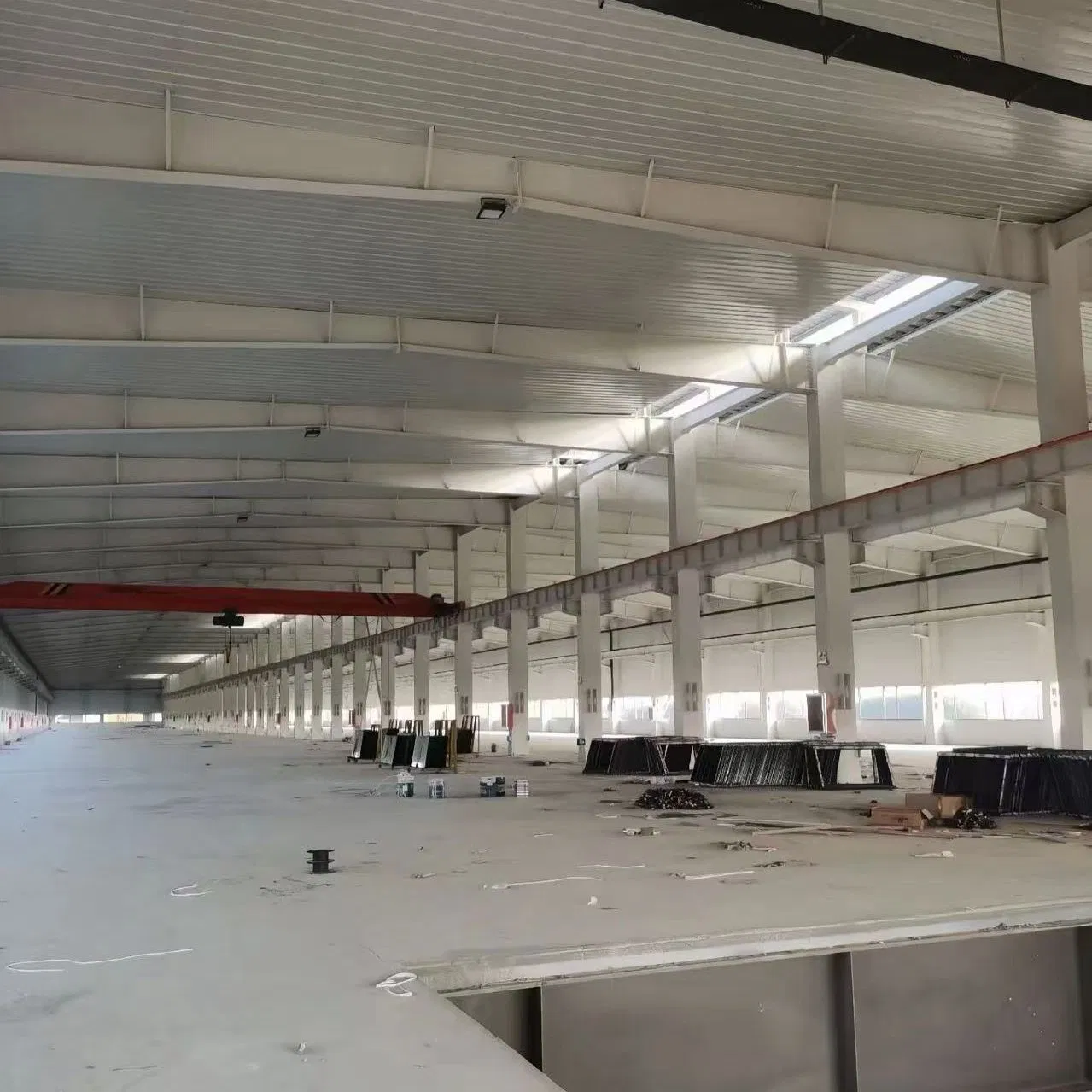 Fabricar Conexión de Tornillo Construcción de Edificios Prefabricados Personalizados Estructura de Acero Truss Marco RS-C9990