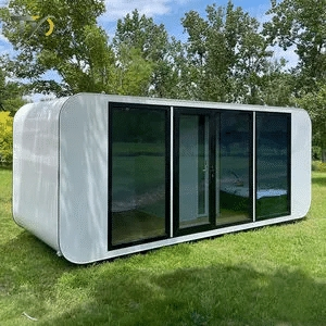 Pintura anticorrosiva para casa modular de acero prefabricada portátil en paquete plano