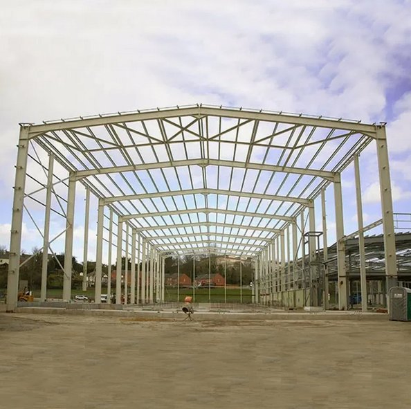 Edificio de Almacén de Acero Eficiente - Modular Prefabricado y Fácil Montaje