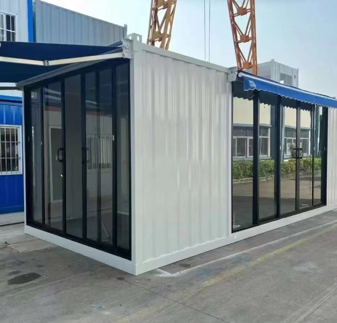 Edificio modular portátil de paneles planos para proyecto de dormitorio de trabajadores