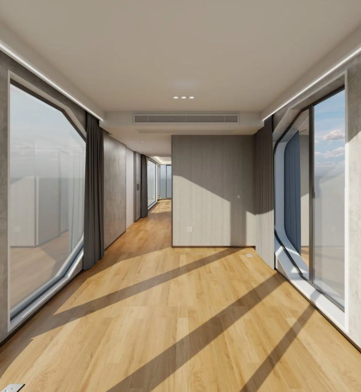 Casa modular cápsula prefabricada verde y eficiente en energía con sistema híbrido de solar y eólico