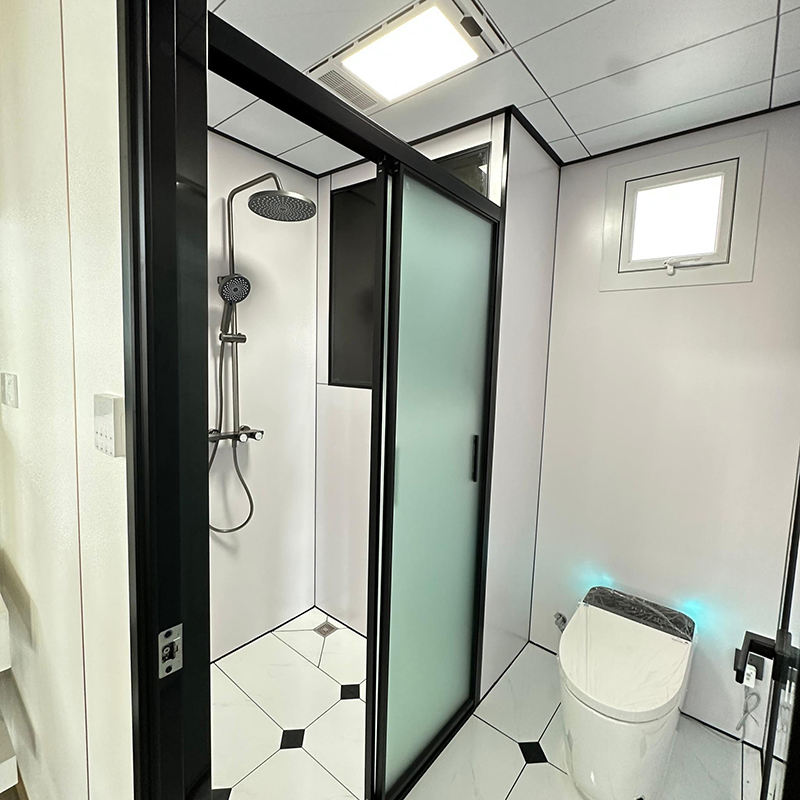 Fábrica personalizada de cápsulas prefabricadas de lujo, casas diminutas modulares prefabricadas económicas