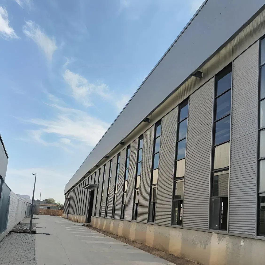Taller personalizado de alta calidad, almacén prefabricado, estructura de acero, edificio modular