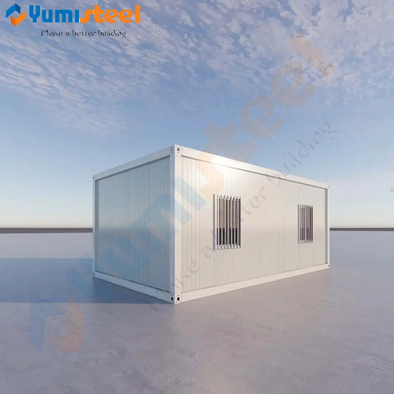 Construcción Térmica de Oficinas Modulares Comerciales Edificios de Oficinas en Contenedores Modulares