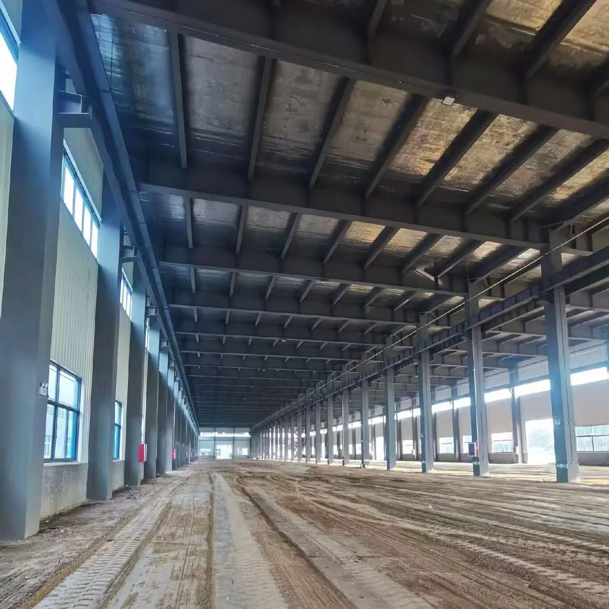 Estructura de acero modular, edificio de oficinas de varios pisos y complejo de talleres
