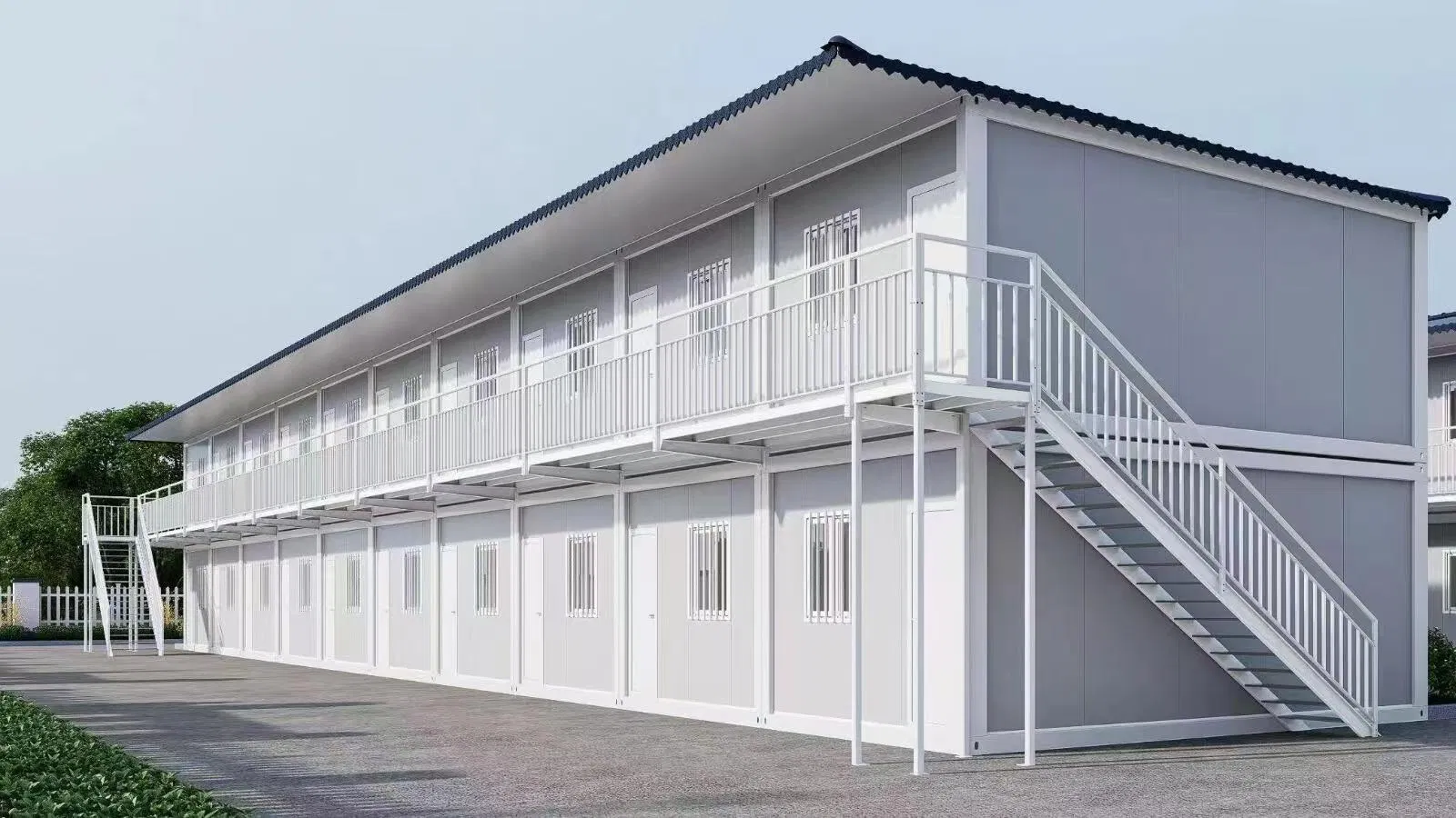 Casas modulares personalizables de alta demanda, edificios portátiles, dormitorios, apartamentos y más—todos con instalación rápida