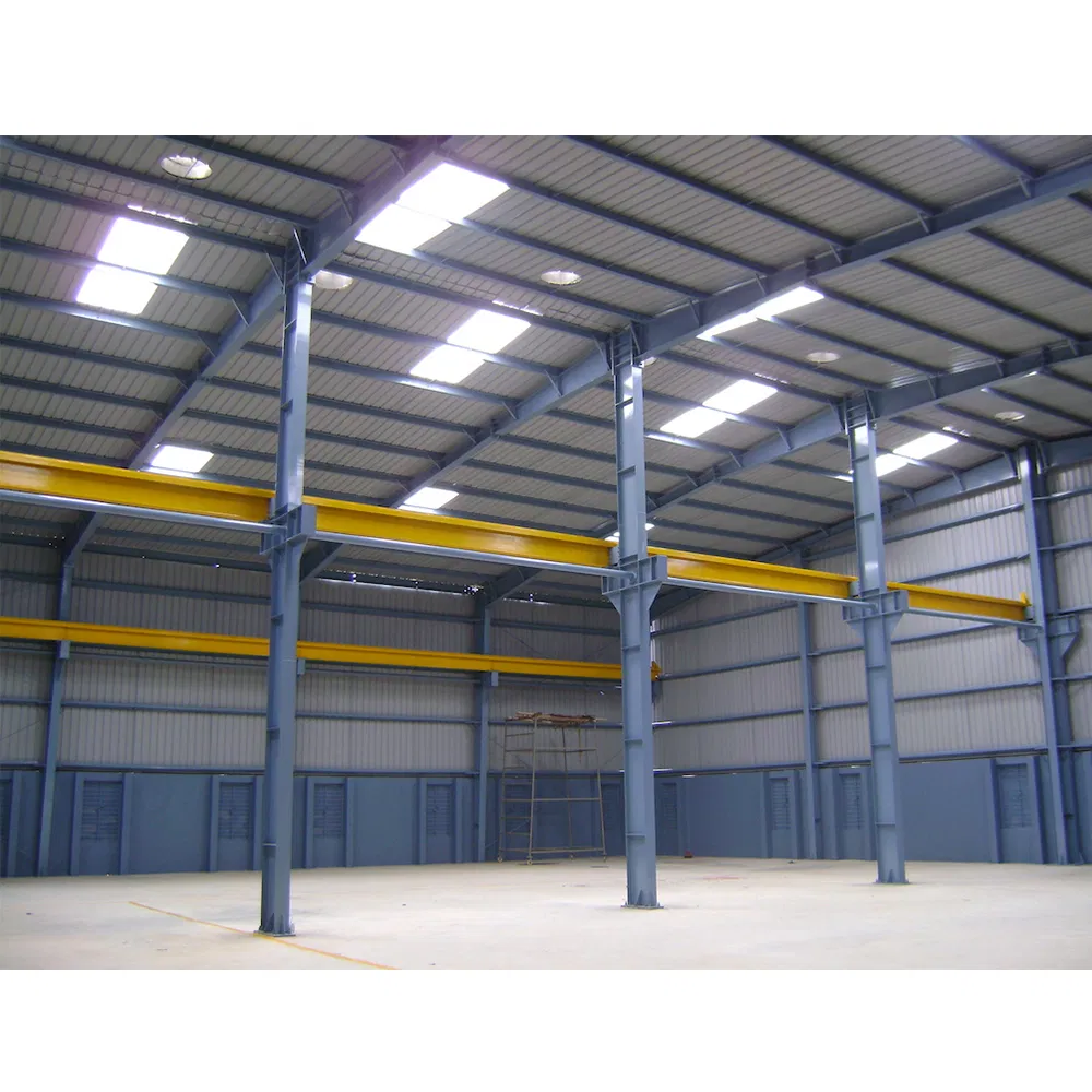 Taller de grúas modulares estructuras de acero para casas prefabricadas y almacenes de fábricas