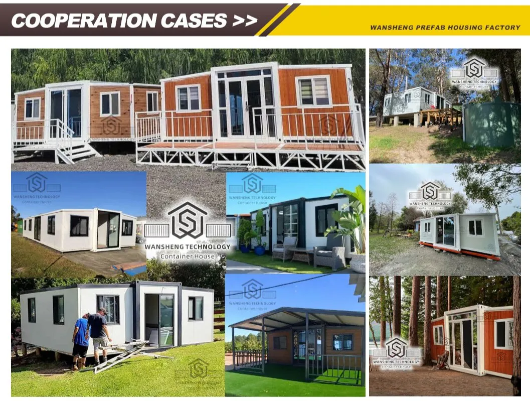 Gran conductividad térmica, eficiente en energía, seguro, portátil, casa modular expandible