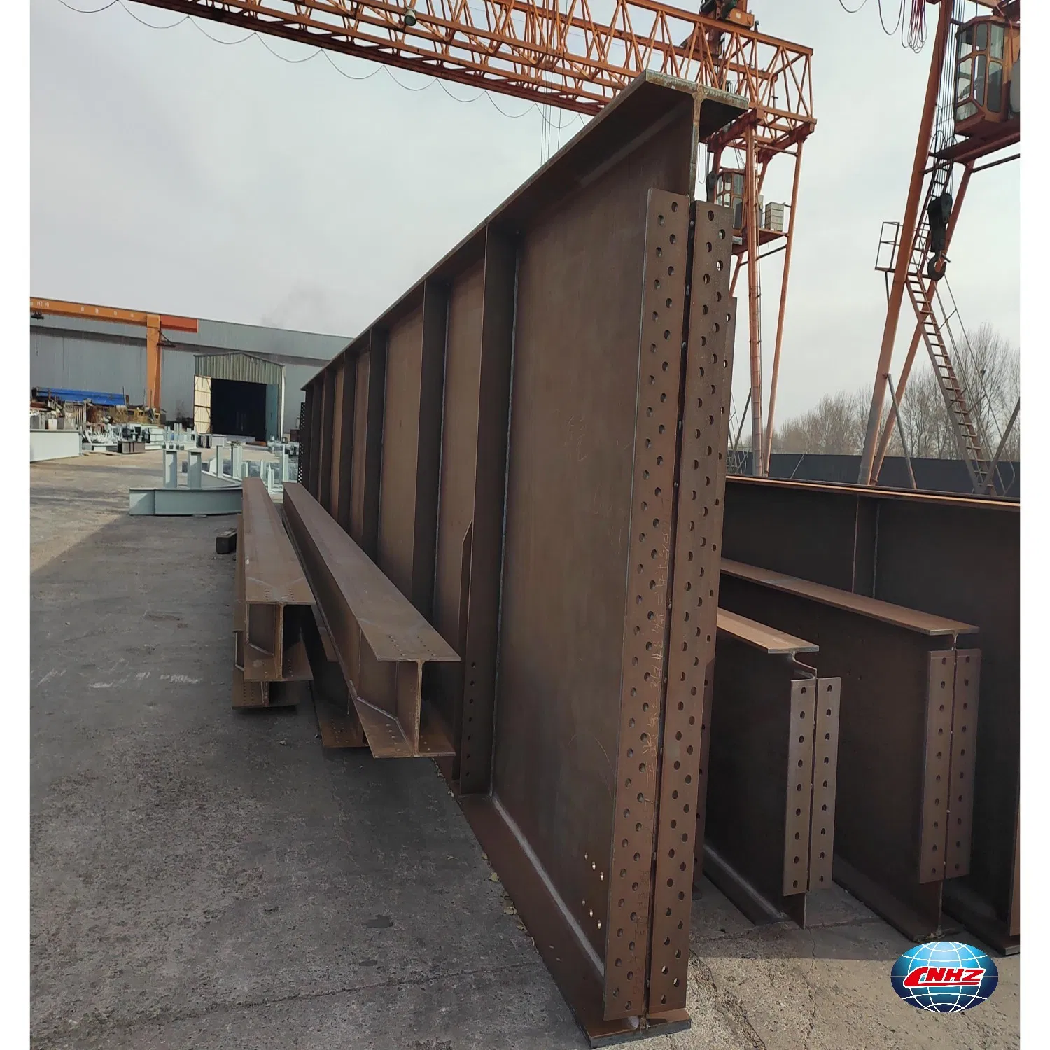 Estructura de acero industrial de marco modular H duradero