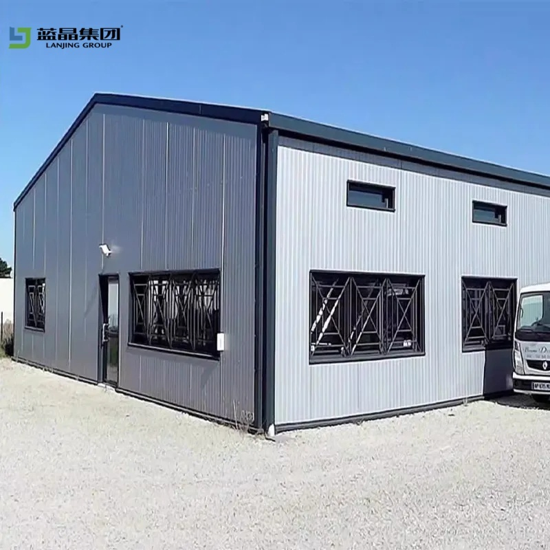 Gran Estructura Metálica Modular Prefabricada de Acero para Construcción de Edificios de Múltiples Pisos, Fábricas, Talleres y Almacenes