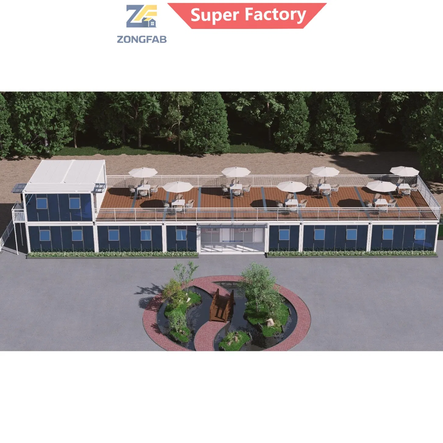 Módulo Prefabricado Listo Caja Moderna Comercial Alojamiento Permanente para Trabajadores de Oficina Residencial Hotel Modular Prefabricado Vacacional Edificio Contenedor Vivienda