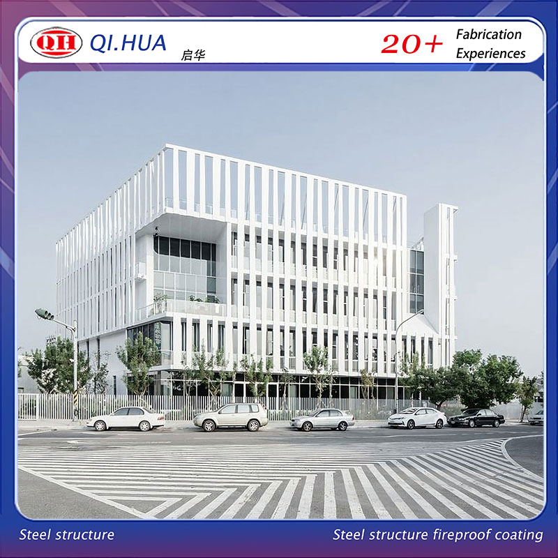 Edificio de oficinas modular prefabricado inteligente e integrado con apariencia moderna