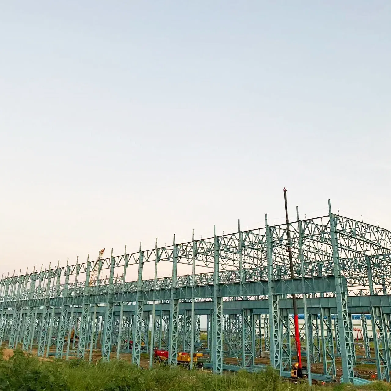 High Performance Customized Easy to Install Metal Prefabricated Hangar Steel Structure Building
