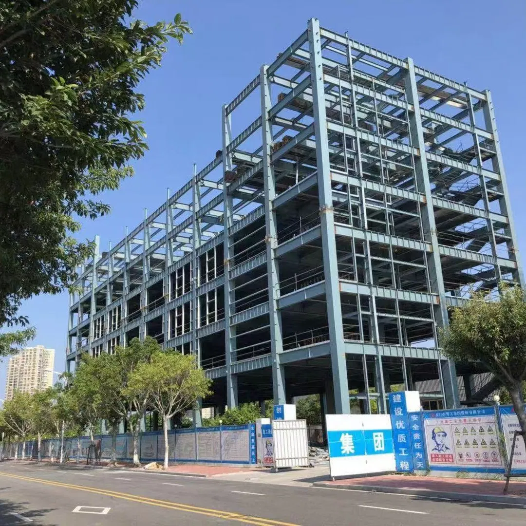 Precio Bajo Alta Calidad Estructura de Acero Prefabricada Personalizada Construcción de Múltiples Pisos Edificio Modular Comercial