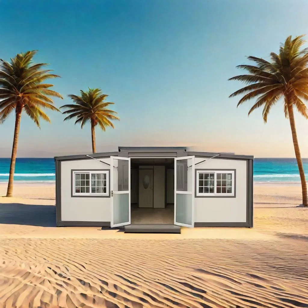 Construcción Moderna y Rápida de Casas Modulares con Baños Contenedores Residenciales Solarizados