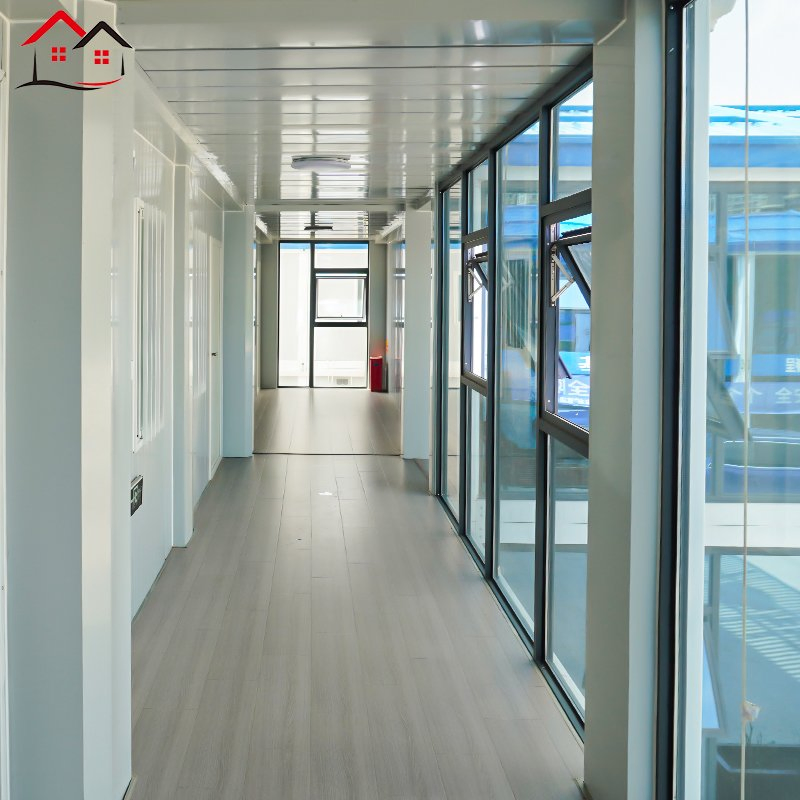 Fábrica de casas modulares prefabricadas personalizadas, villa moderna prefabricada, unidad residencial energéticamente eficiente
