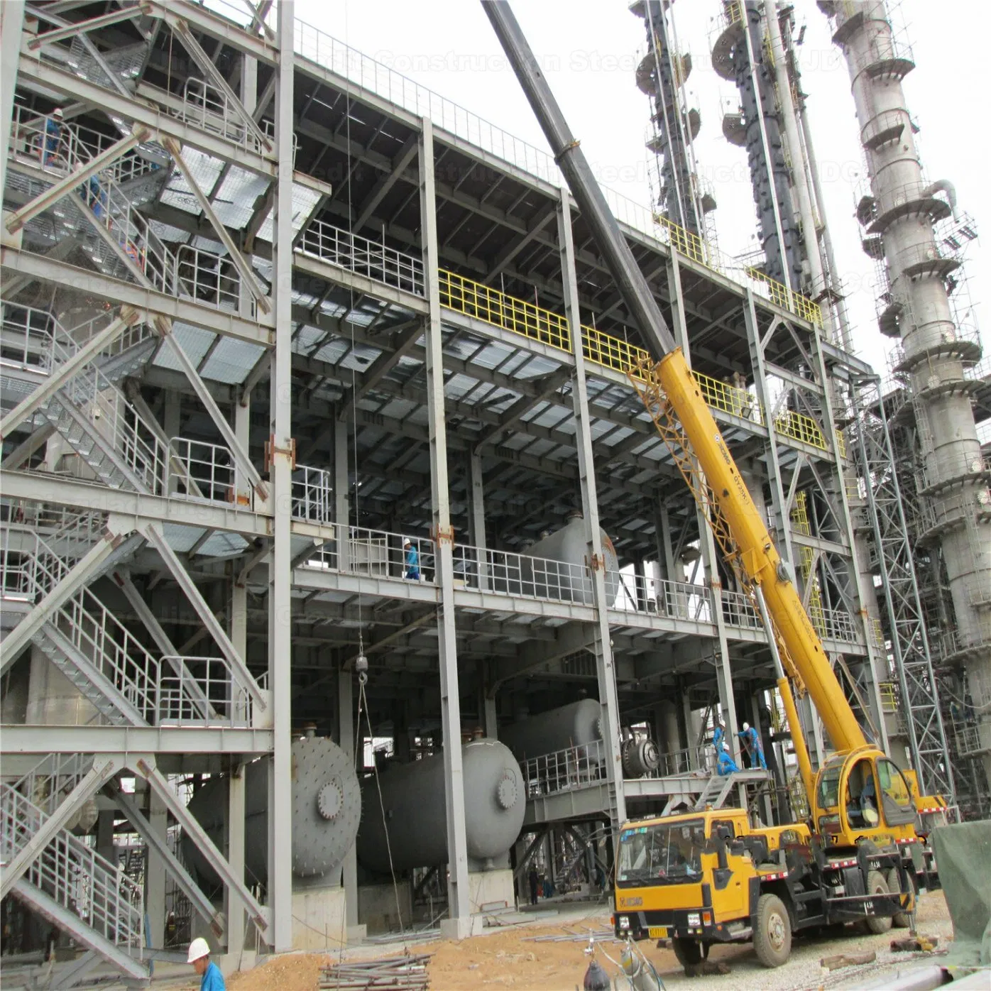 Nuevo diseño de taller modular industrial fabricado, edificio prefabricado de estructura de acero para almacén y fábrica