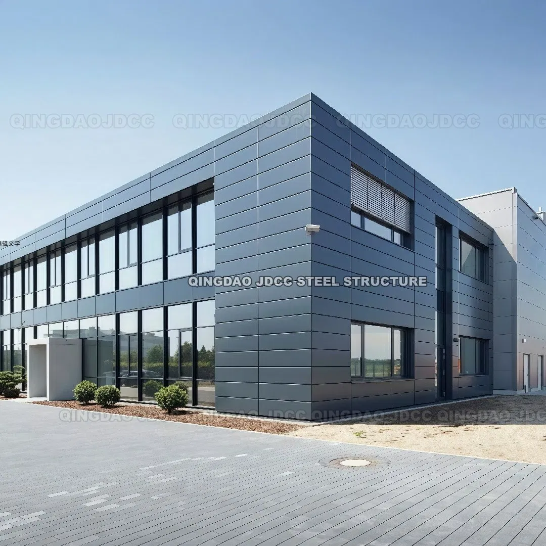 Casa modular de acero moderna portátil, edificio de garaje de metal, edificio prefabricado de almacén, cobertizo industrial, edificio de almacén, casa prefabricada