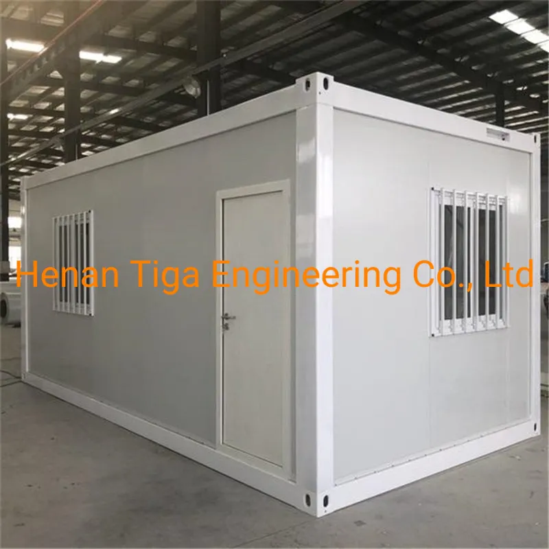 Edificio modular plegable portátil económico para dormitorio y almacén