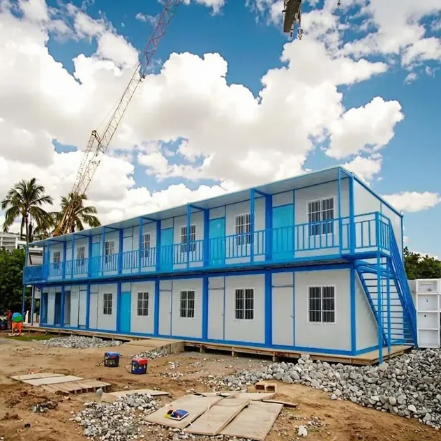 Edificio Modular de Paquete Mayorista de Sala de Servicio Público Temporal Resistente al Viento y la Nieve de Bajo Mantenimiento 20FT