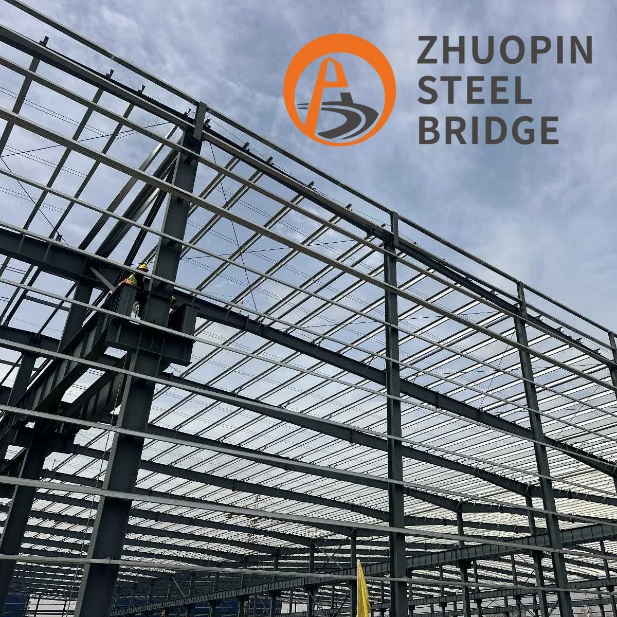 Taller Modular de Metal, Estructura de Edificio de Acero Prefabricado Industrial