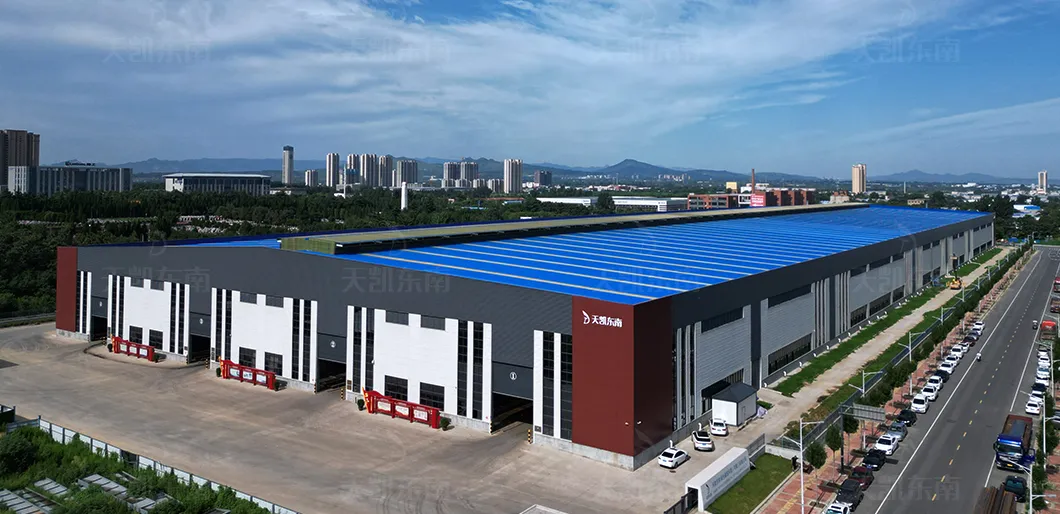 Instalaciones de producción de estructuras de acero