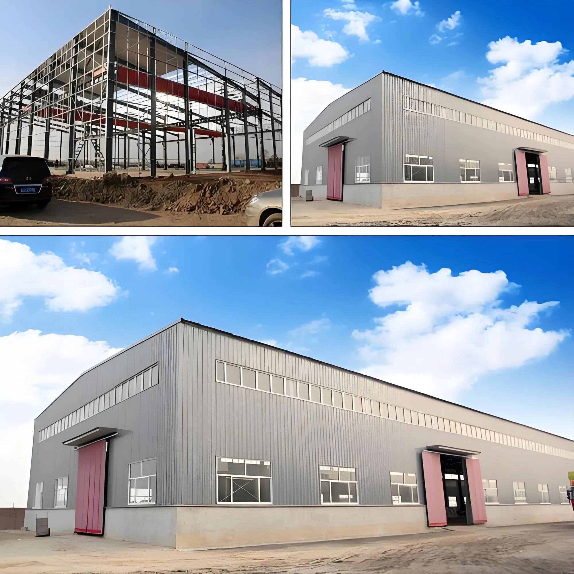 Soluciones de Edificios Modulares de Metal de Múltiples Pisos Duraderos para Proyectos de Construcción Eficientes