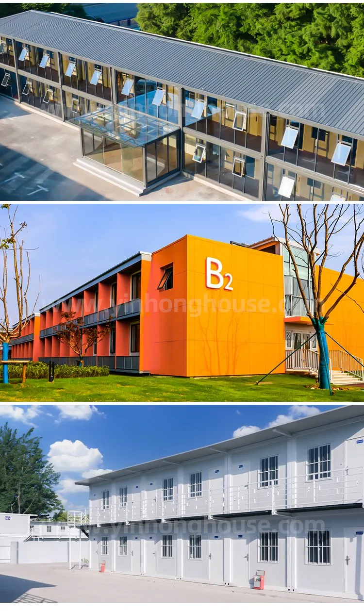 Fábrica de casas modulares prefabricadas personalizadas, villa moderna prefabricada, unidad residencial energéticamente eficiente