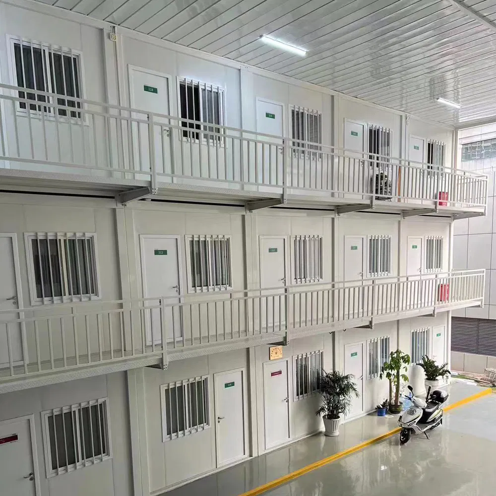 Oficina portátil de sitio casa contenedor prefabricada edificios modulares