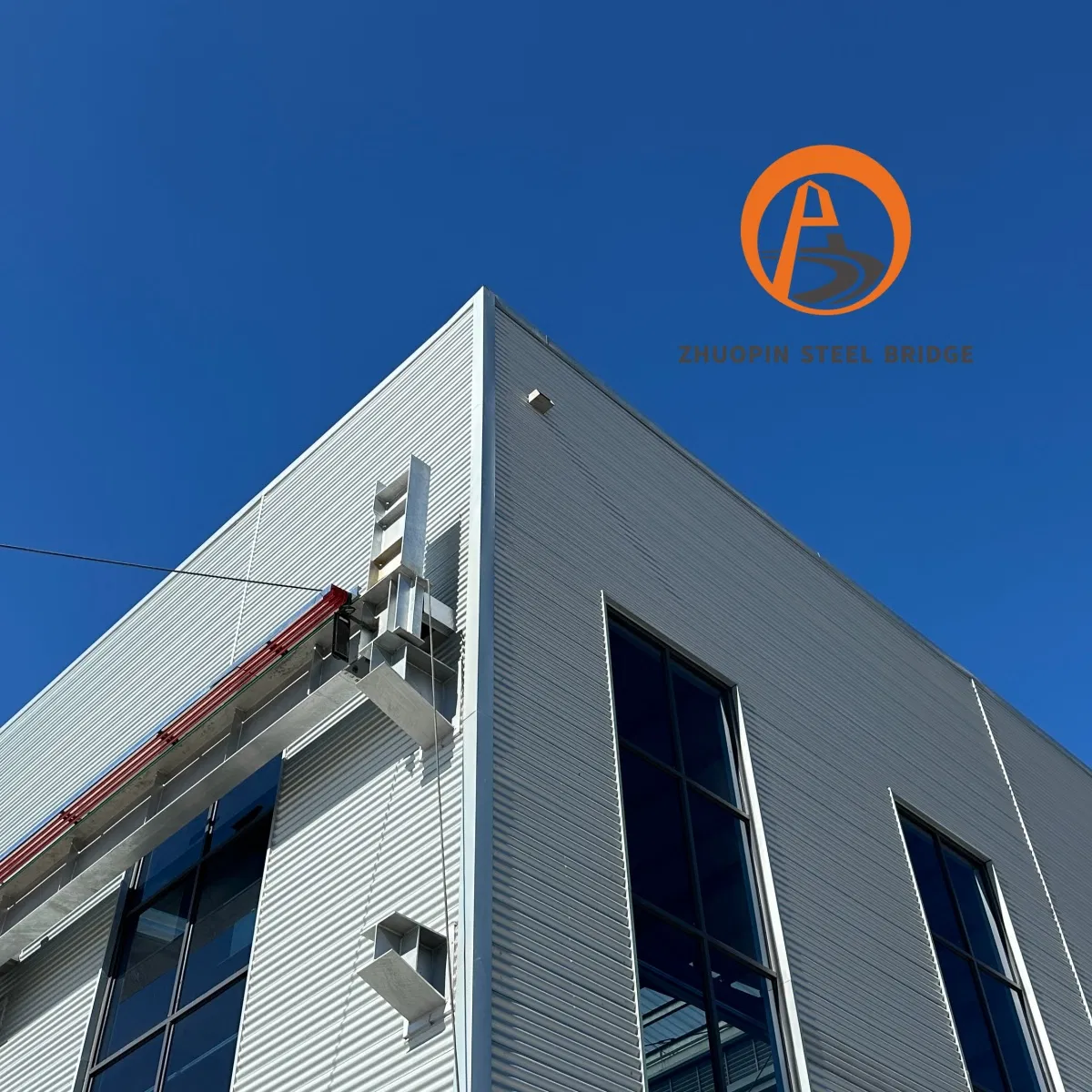 Taller Modular de Metal, Estructura de Edificio de Acero Prefabricado Industrial