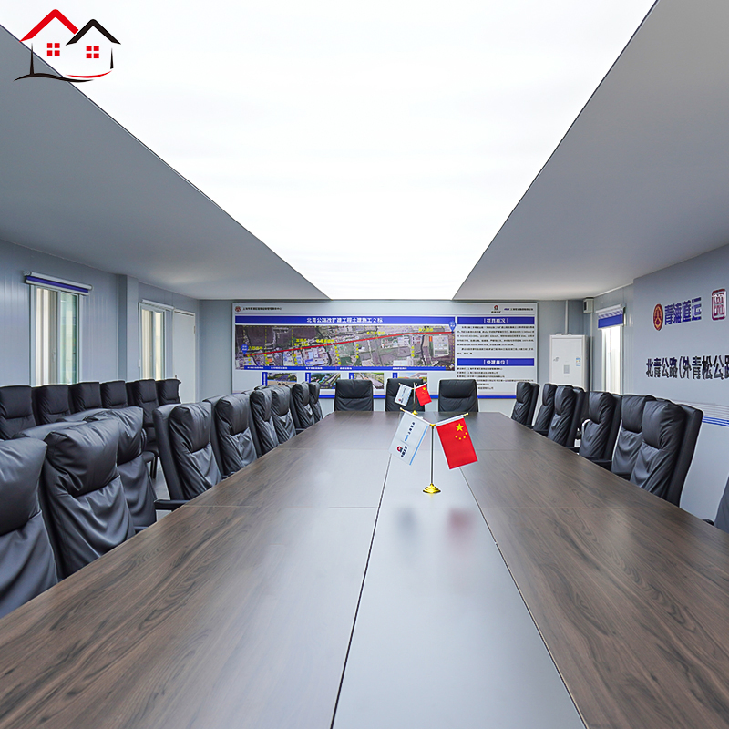 Fábrica de casas modulares prefabricadas personalizadas, villa moderna prefabricada, unidad residencial energéticamente eficiente