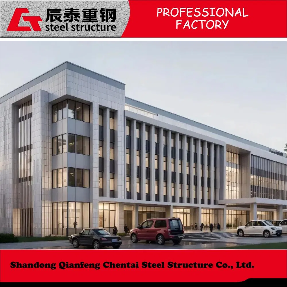 Edificio modular de gran altura de acero prefabricado para oficinas comerciales industriales