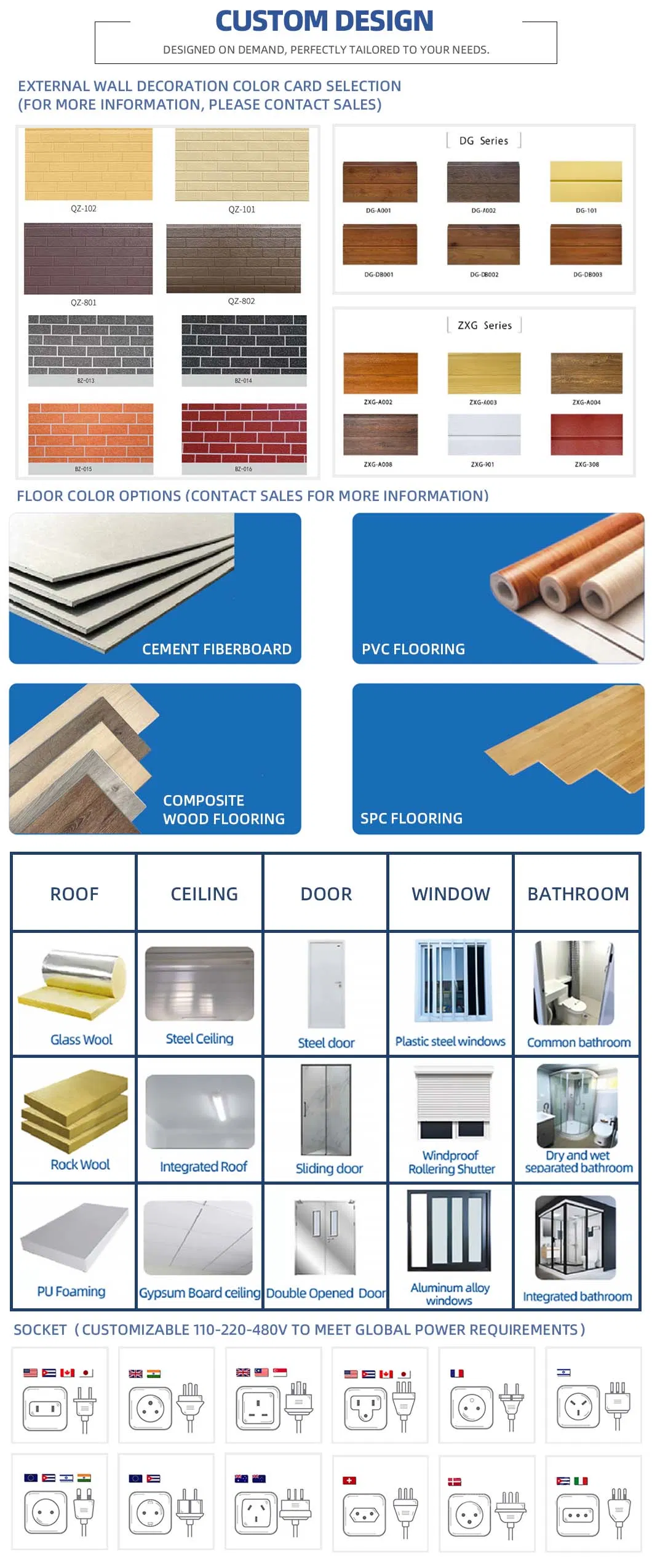 Edificio de restaurante prefabricado de lujo