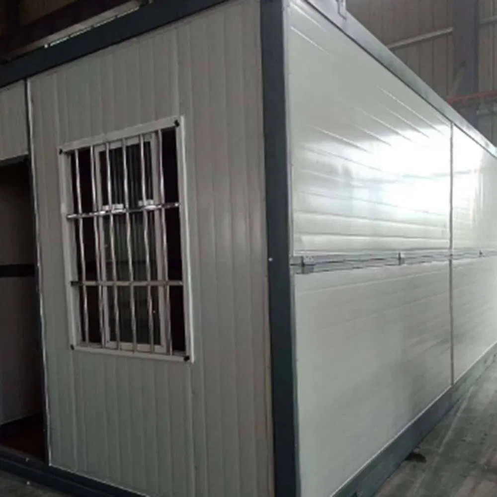 Casa portátil plegable, casa modular de acero práctica, hogar pequeño permanente