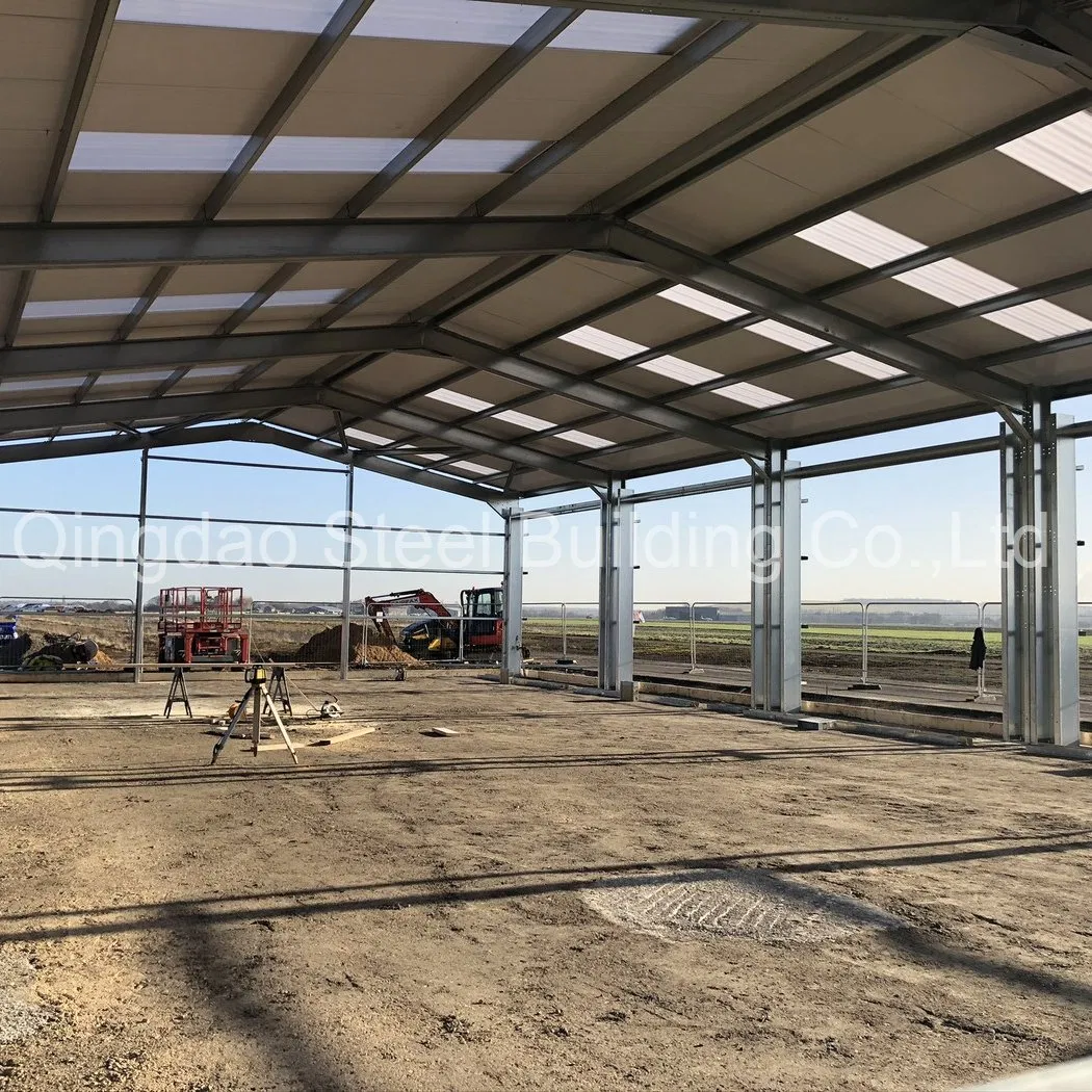 Estructura de acero modular industrial prefabricada Taller de estructura de acero almacén Comercial Edificio de construcción