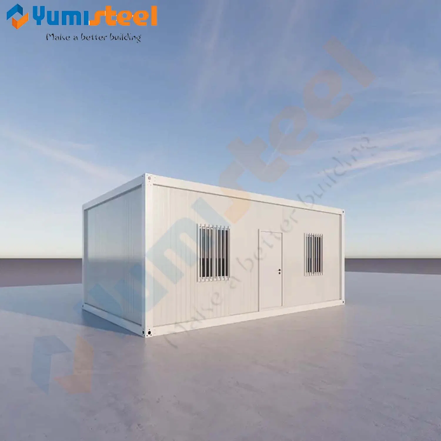 Construcción Térmica de Oficinas Modulares Comerciales Edificios de Oficinas en Contenedores Modulares